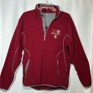 Florida State 2015 Rose Bowl Antiqua  Quarter-Zip Pullover Windbreaker Men’s Med